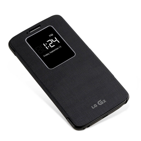 LG G2 QuickWindow Case - Black