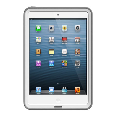 LifeProof Fre iPad Mini 3 / 2 / 1 Skal - Vit / Grå