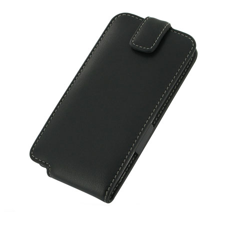 PDair Leather Flipcase voor de LG G2 - Zwart