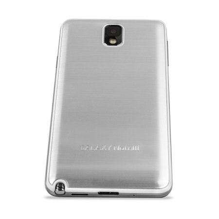 Metal Achterkant Cover Vervanging voor Samsung Galaxy Note 3 - Zilver