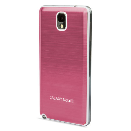 Cache Batterie en metal pour Samsung Galaxy Note 3 - Rose