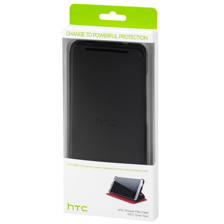 Genuine HTC Power Flip Case for HTC One Max - 1150mAh