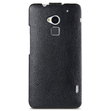 Melkco Premium Leather Flip Case for HTC One Max - Black