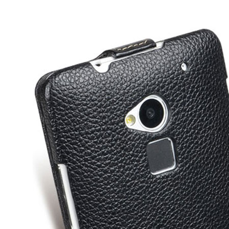 Melkco Premium Leather Flip Case for HTC One Max - Black