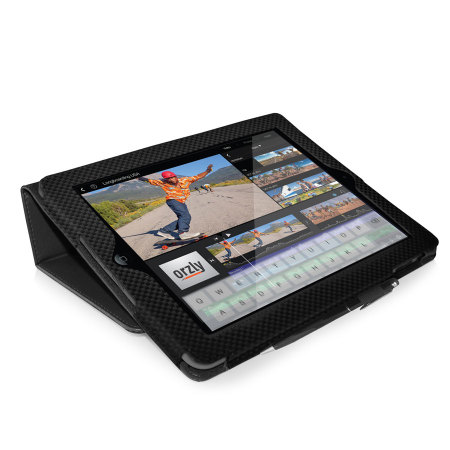 Funda iPad Air SD Carbon Fibre  - Negra