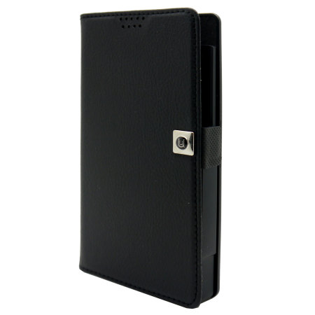 Uunique Universal Small Slider Folio Wallet Case - Black