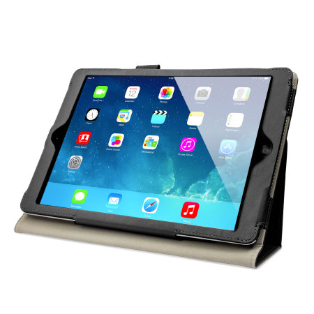 Sonivo Leather style Case for iPad Air - Black