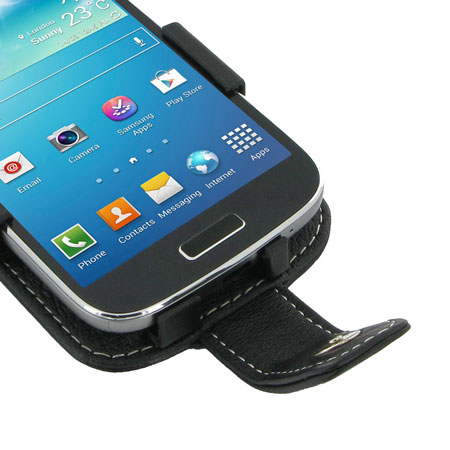 Housse en cuir Samsung galaxy S4 Mini PDair
