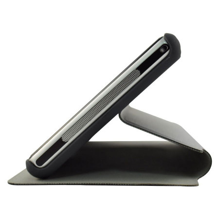 Metal-Slim Classic U Case with Stand for Sony Xperia Z1 - Grey