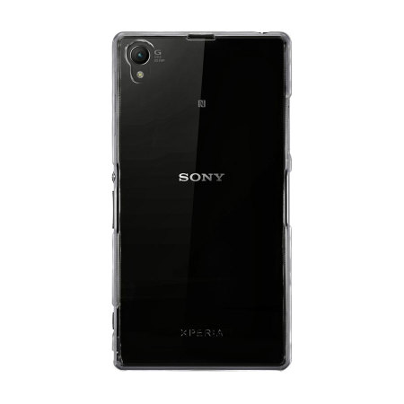 Metal-Slim Hard Case for Sony Xperia Z1 - Transparent