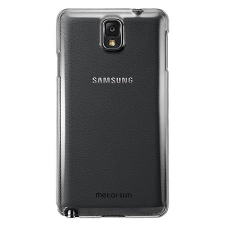 Metal-Slim Hard Case voor Samsung Galaxy Note 3 - Transparant