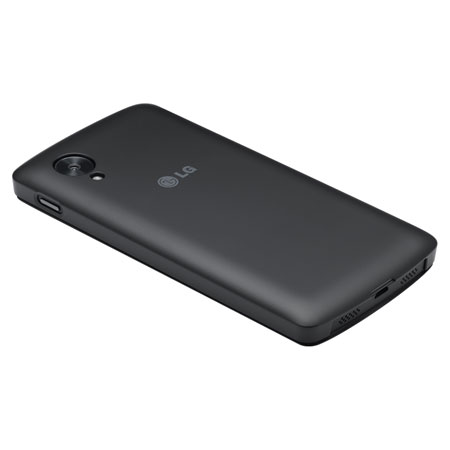 Funda LG QuickCover para el Nexus 5 - Negra