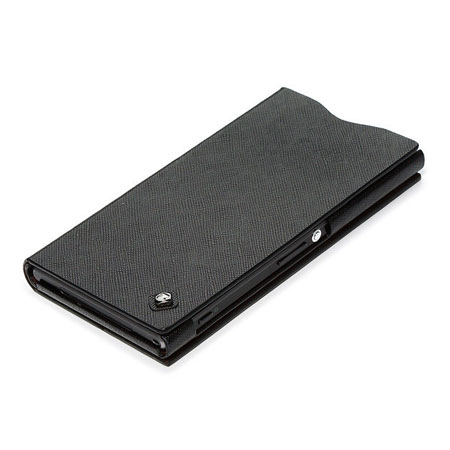 Funda para el Sony Xperia Z1 Zenus Minimal Diary Series - Negra