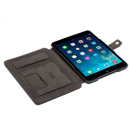Zenus Lettering Diary iPad Mini 3 / 2 / 1 - Black