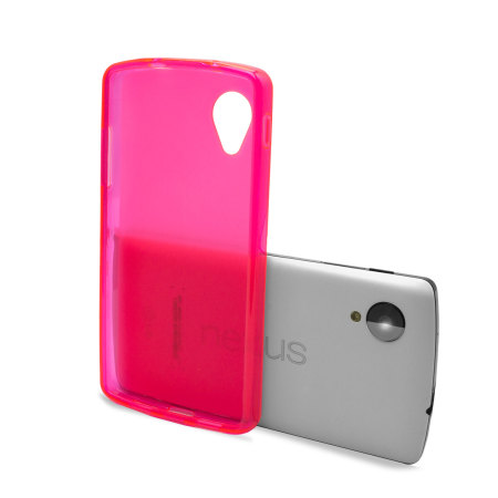 FlexiShield Case for Google Nexus 5 - Hot Pink