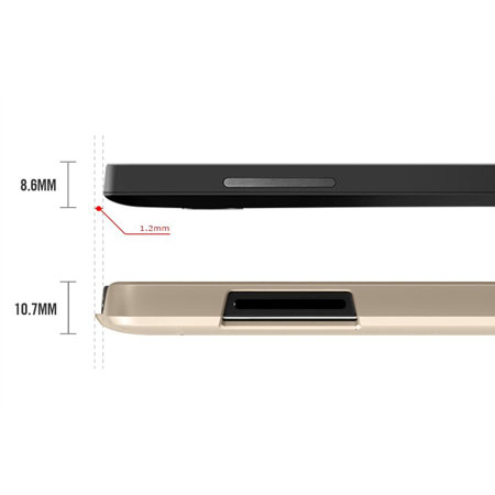 Funda de Spigen Ultra Fit para el Nexus 5 - Oro Champán