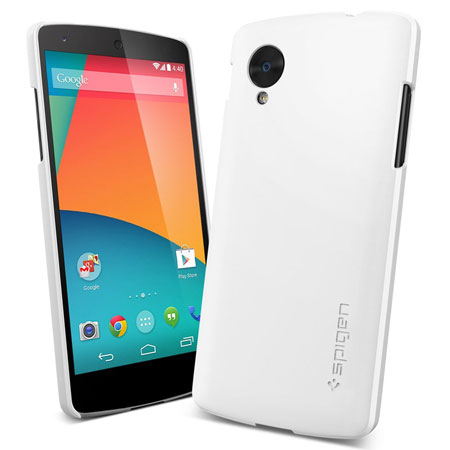 Spigen Ultra Fit Case for Google Nexus 5 - Smooth White
