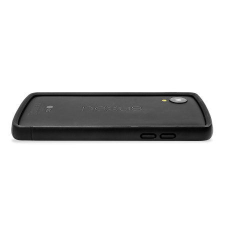 GENx Hybrid Bumper Case voor Google Nexus 5 - Zwart/ Zwart
