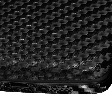 dbrand Textured Back Cover for Google Nexus 5 - Black Carbon Fibre