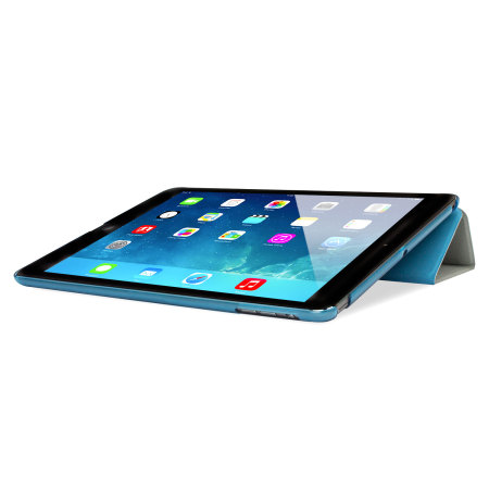 Smart Cover with Hard Back Case for iPad Air - Blue