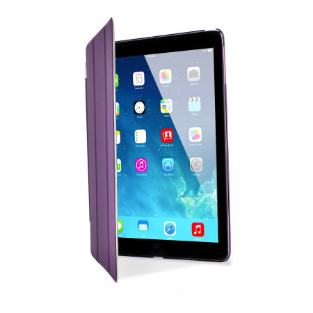 Funda Smart Cover + carcasas trasera para iPad Air - Morada