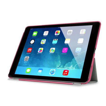 iPad Air Smart Cover mit Hard Case in Pink