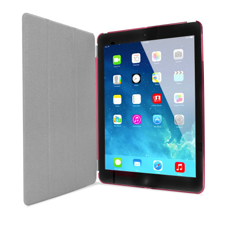 iPad Air Smart Cover mit Hard Case in Pink