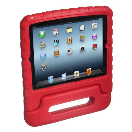 Genuine Caseit Child Friendly Chunky Case Cover For Apple iPad 2/3/4 Red New 