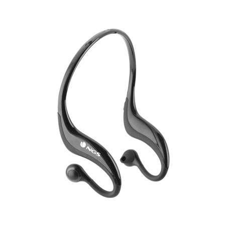 NGS Sport Artica Bluetooth Kopfhörer -Wasserdicht in Schwarz