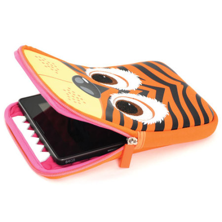 TabZoo Universele Tablet Sleeve 10 Inch - Tiger