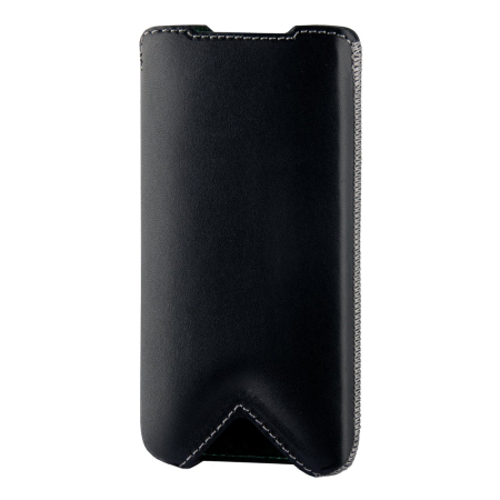 VAD Superior Leather Vest ML for iPhone 5S / 5C / 5 - Black