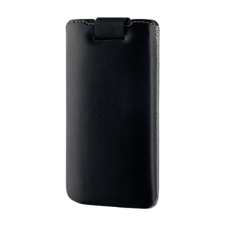 VAD Superior Leather Soft Pouch ML for iPhone 5S / 5C / 5 - Black