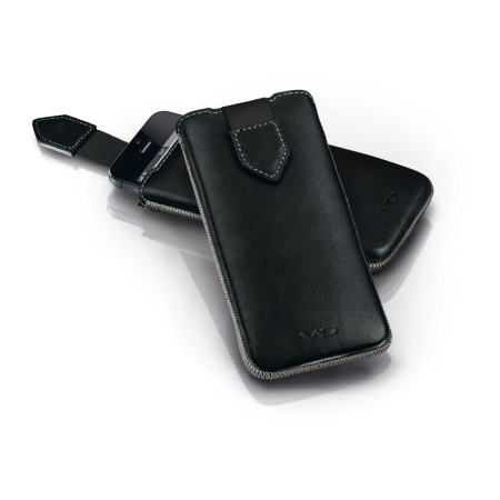 VAD Superior Soft Pouch ML iPhone 5S / 5C / 5 Tasche in Schwarz