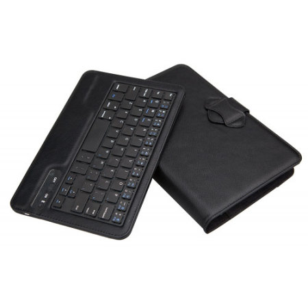 Kit Universal Bluetooth Keyboard Case for 7-8 Inch Tablets - Black
