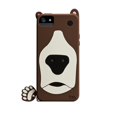 Case-Mate Grizzly Creatures Cases voor Apple iPhone 5S / 5 - Beer