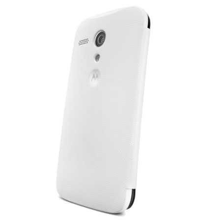 Official Motorola Moto G Flip Cover - White