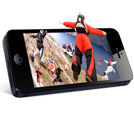 Protector de pantalla  EyeFly 3D para iPhone 5S / 5C / 5