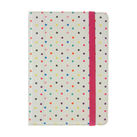 Trendz Folio Stand iPad Mini 3 / 2 / 1 Case - Polka Dot