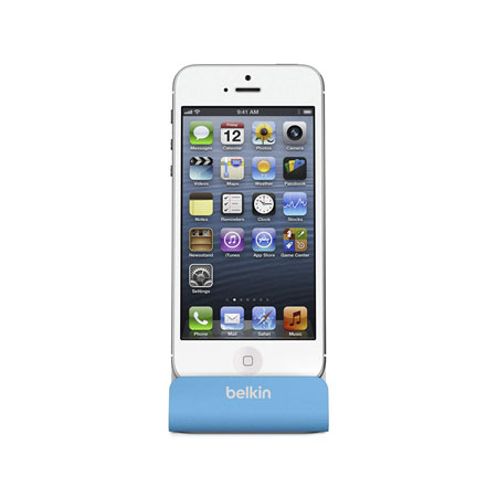 Belkin Lightning Oplaad en Sync Dock voor iPhone 6 / 5 series - Blauw 