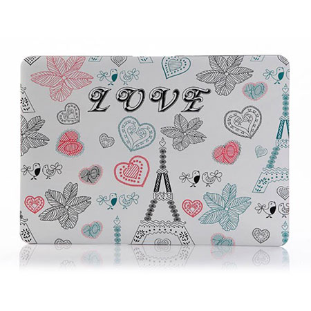 ToughGuard MacBook Pro 13 Hard Case - Love Paris