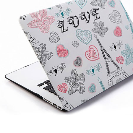 ToughGuard MacBook Pro 13 Hard Case - Love Paris