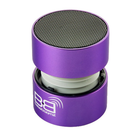 BassBoomz Bluetooth Lautsprecher in Lila