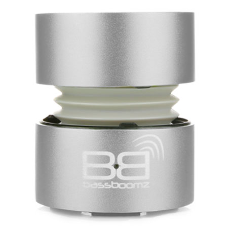 Enceinte Portable Bluetooth BassBoomz - Argent