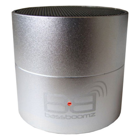 BassBoomz Bluetooth Lautsprecher in Silber