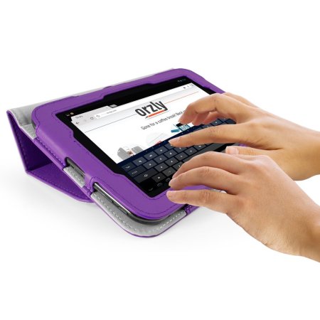 Orzly Stand and Type Case for Hudl Tablet - Purple