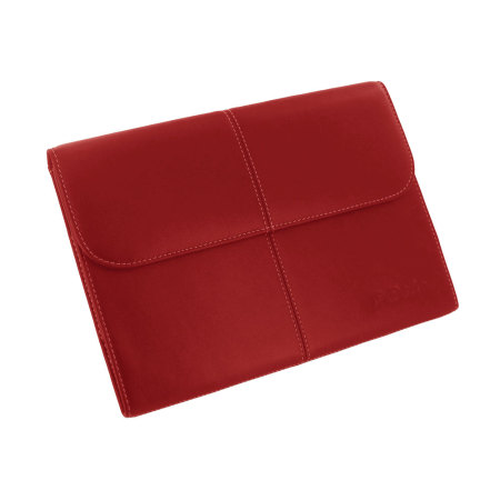 PDair Leather Business Case for Galaxy Note 10.1 2014 - Red
