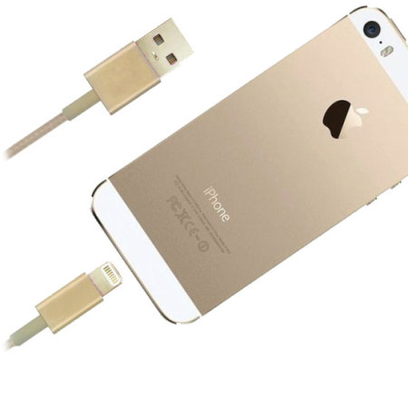 iMee Sync and Charge Lightning to USB Cable 1M - Gold