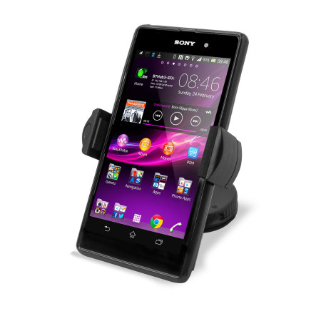 Novedoso Pack de Accesorios para Sony Xperia Z1 - Negro