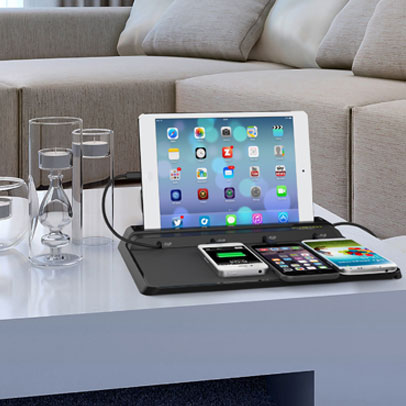 Universal Charging Station for Lightning, Micro USB & 30-pin Devices