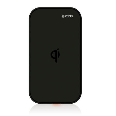 Zens Qi Wireless Charging Pad USB - Black